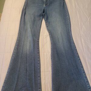 Lee Legendary Flare Mid-rise Jeans Inner Strength Blue Size 10M 33"
